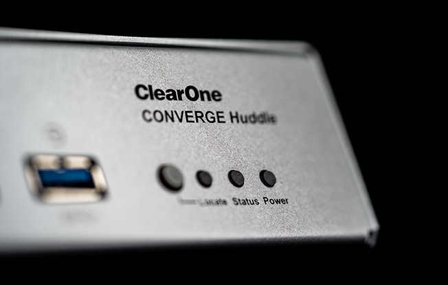 ClearOne's CONVERGE® HUDDLE - affordable pro DSP solution for huddle spaces