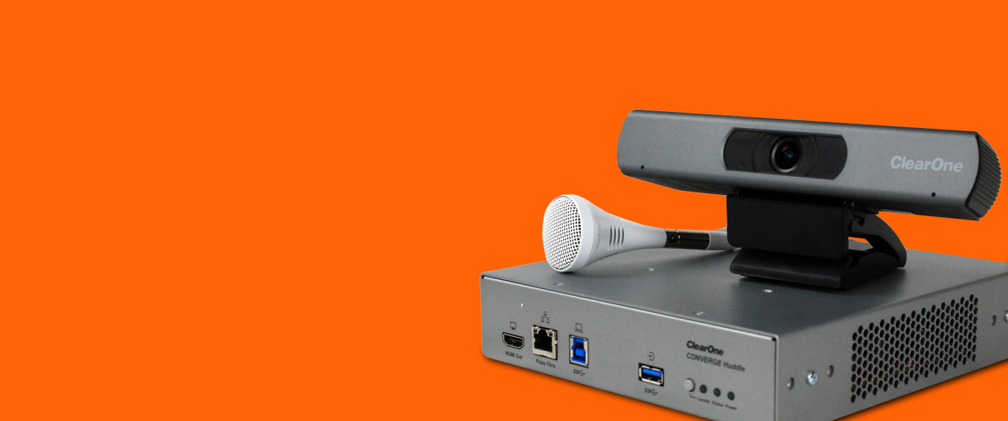 ClearOne COLLABORATE® Versa Pro 50, to Improve the BYOD experience in huddle spaces and small conference rooms