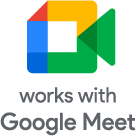 Google Meet Profesional Video conferencing Logo