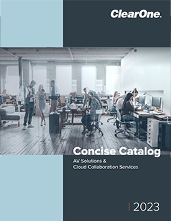 Concise Catalog - ClearOne Products