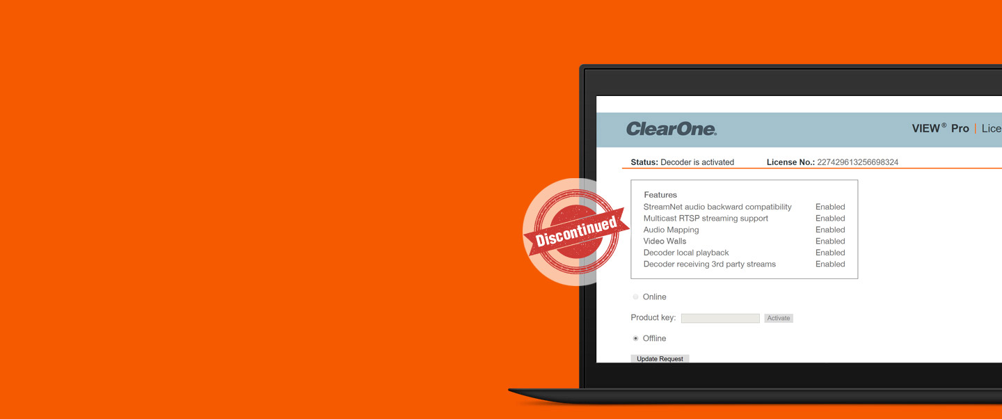 ClearOne VIEW Pro Local Playback License