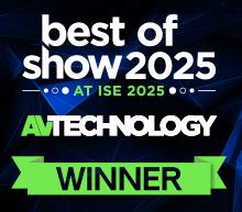 ISE 2025 Best of Show, AV Technology Award for BMA 360DX All-in-One Innovative Ceiling Tile