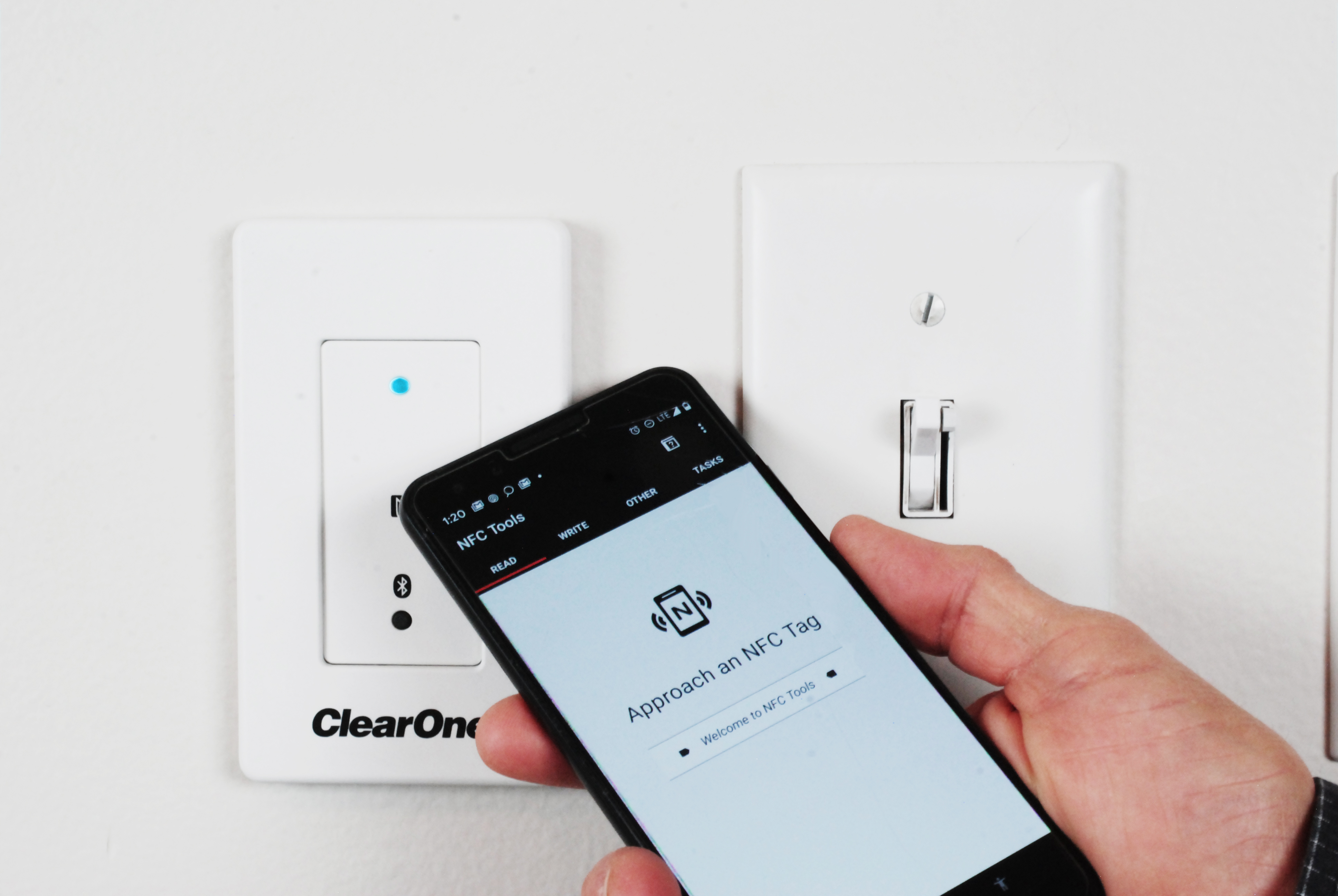 ClearOne's CONVERGE® Bluetooh Expander for Tap-to-pair pro audio 