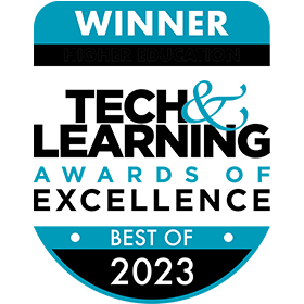 ClearOne 2024 Tech & Learning Award Logo