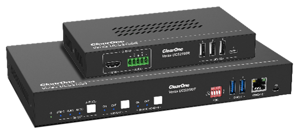 Versa™ UCS2100 is a collaboration switcher kit designed for modern hybrid, flexible UC (Unified Communication) meeting spaces. 