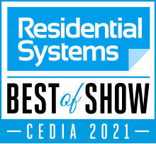 2021 Residential Systems Best of Show Award
