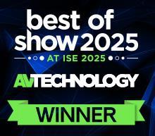 ISE 2025 Best of Show, AV Technology Award for BMA 360DX All-in-One Innovative Ceiling Tile